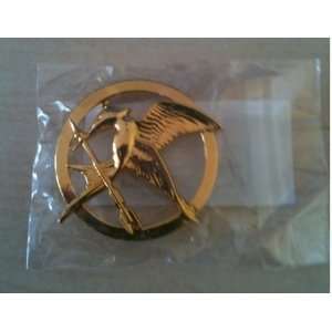  The Hunger Games Brooch Gold Mockingjay Pin Scholastic Movie 