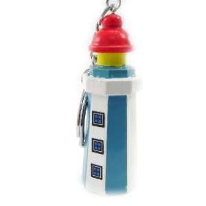  Keychains Phare red white blue. Jewelry