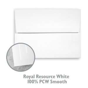  Royal Resource White 100% PCW Envelope   1000/Carton 