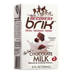  Recovery Brik Chocolate Milk, 8oz Cartons (Case of 27 
