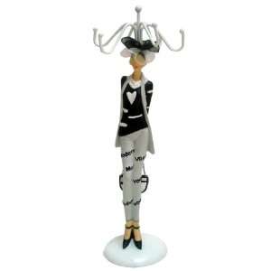 Swissco Llc Mod Girl Jewelry Holder, 5th Ave Collection, Bwg Pants, 1 