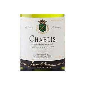  2009 Lamblin Fils Chablis Vielles Vignes 750ml Grocery 