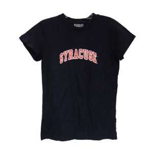  Steve & Barrys Vintage T Shirt Navy Syracuse Size Medium 