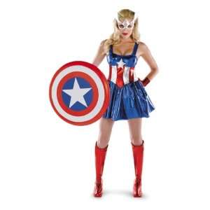  Captain America Deluxe Female