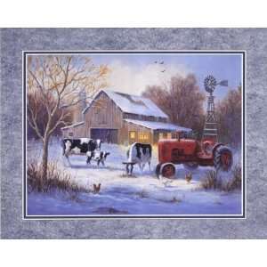  Winter Chores by Marianne Caroselli 20x16