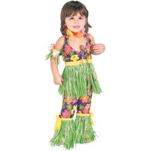  Toddler (Size 2 4T, 1 2 Yrs)   Hula Girl Costume Baby
