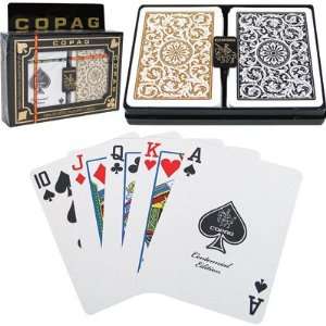  Copag Poker Cards   Blue/Red, Jumbo Index, PVC Plastic 