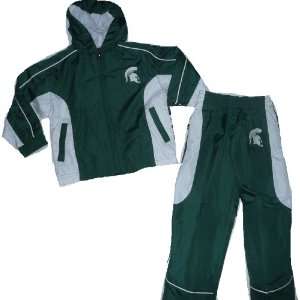  Michigan State Spartans 3T Toddler Full Zip Jacket Hooded 