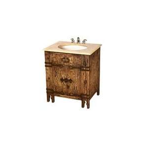    Authentic Rustic Vanity Made of 300 Year Old Oak