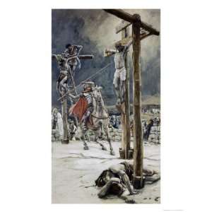  One of the Soldiers with a Spear Pierces His Side Giclee 