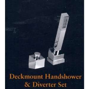 Graff Tub Shower G 3055 Graff Deckmount Handshower Diverter Set Satin 