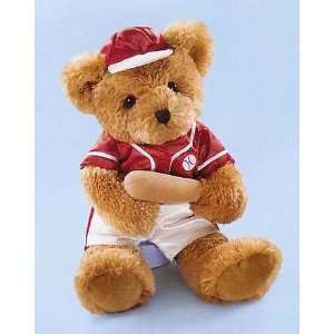  RUSS 12 Beary Special Teddies Pinch Baseball Teddy Bear 