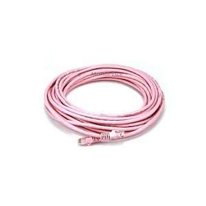  30FT Cat5e 350MHz UTP Ethernet Network Cable   Pink 