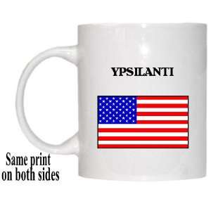  US Flag   Ypsilanti, Michigan (MI) Mug 