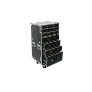  7 Drawer ATA Road Tour Case with side table lid  Audio 