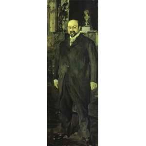   32 x 90 inches   Portrait of Mikhail Abramovich Mor