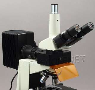 EPI Fluorescence Trinocular Compound Microscope M834FLR Image 4