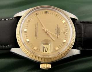   ZEPHYR CHRONOMETER SS/GOLD ref 1008 VINTAGE AUTOMATIC cal 1560  