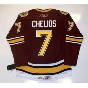 Chris Chelios Chicago Wolves Jersey Blackhawks Wings  