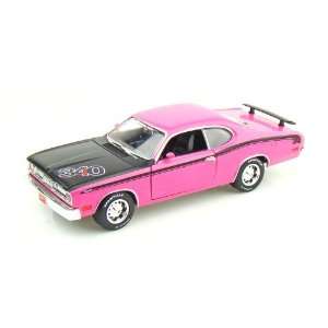  1971 Plymouth Duster 340 1/24 Pink Toys & Games
