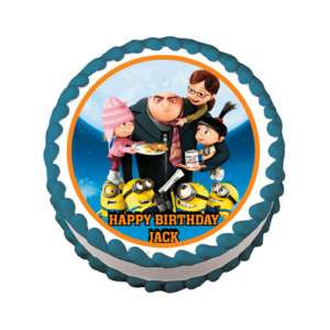 DESPICABLE ME Edible Cake Image Party Topper Custom NEW  