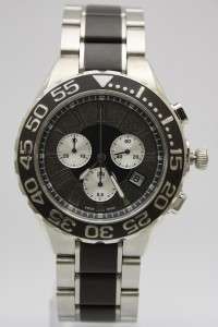 New Gc Guess Swiss Men Chronograph Steel Date Dress Watch 43mm 33503G1 