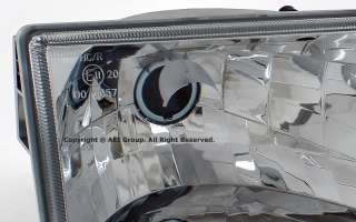 Jeep Grand Cherokee 93 98 OEM Factory Style Crystal Clear Headlights 