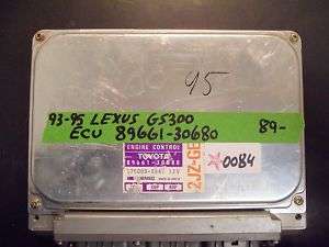 93 94 95 LEXUS GS300 ECU89661 30680  