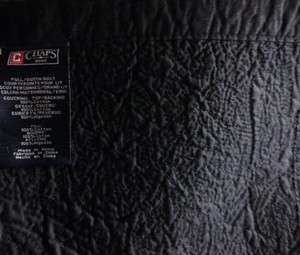Chaps Leighton Coverlet Spread quilt Full queen F/Q Blue Tapestry 