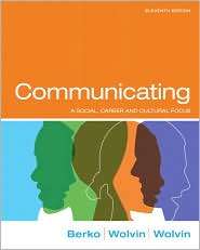 Communicating A Social, Career, and Cultural Focus, (0205624898), Roy 