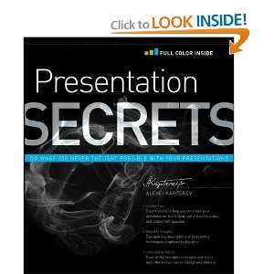  Presentation Secrets [Paperback] Alexei Kapterev Books
