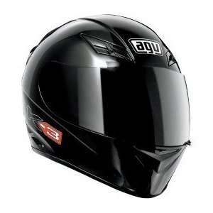  AGV K 3 Black Full Face Helmet (M) Automotive