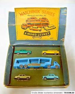 Matchbox PS 2 Transporter with 4 Cars Presentation Set  