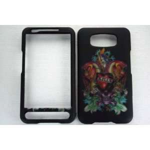   SNAKE&BEAUTY BLACK CASE/COVER WITH METALLIC 3D EFFECT 