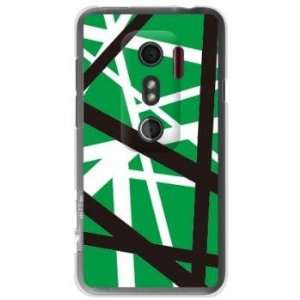 Second Skin HTC EVO 3D Print Cover Clear (Rock Homage 