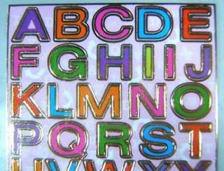 30 sheets of alphabet sticker (T014) NA0001 wholesale  