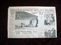 1941 SEATTLE POST INTELLIGENCER SPORTS SECTION wr  