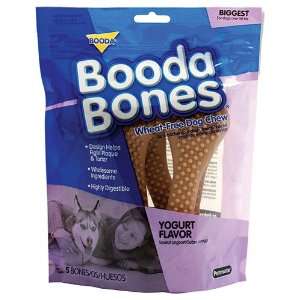   Yogurt   2 Pack Booda Biggest Bone Yogurt 5 Pk Treats & Chews Pet