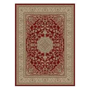  Tayse Kashmir Red 4030 Traditional 710 Area Rug