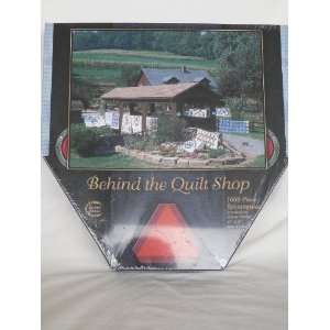 2004 Doyle Yoder  Behind the Quilt Shop  Amish Country Jigsaw Puzzle 