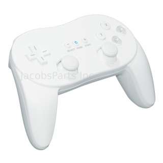 CLASSIC CONTROLLER PRO CONTROLLER FOR NINTENDO WII ~ WHITE  