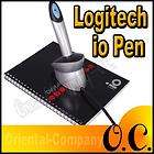 New Logitech IO Digital Notebook and IO Digital Pen