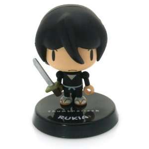  Rukia ~1.5 mini figure with weapon charm (+ ~0.25 stand 