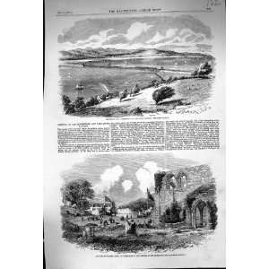  1857 Ulverstone Lancaster Railway Kent Viaduct Dejeuner 