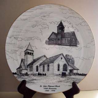 St. Johns Reformed Church 150th Anniversary Plate NICE  