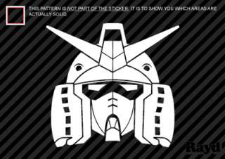 Gundam Sticker Decal Die Cut  