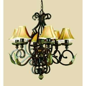  AF Lighting 4530 6H 6 Light Provencal Chandelier