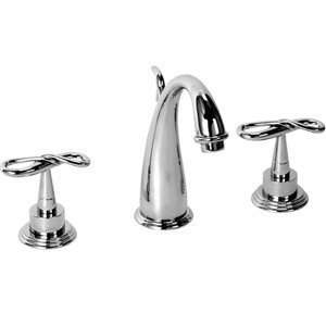Legacy Brass 4651 Polished Chrome Bathroom Sink Faucets 8 Widespread 