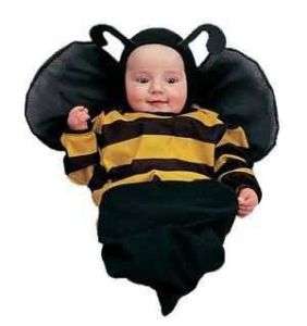 Baby Bee Bunting Costume Size 0 6 Months Up To 15 lbs.  