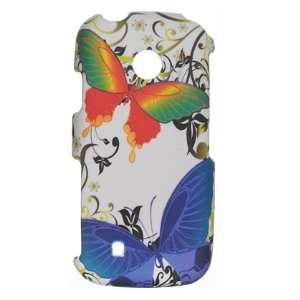  Rainbow Butterflies Protector Case for LG Cosmos Touch 